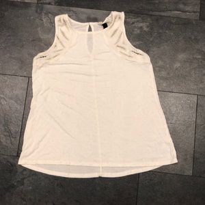 Cream tank top